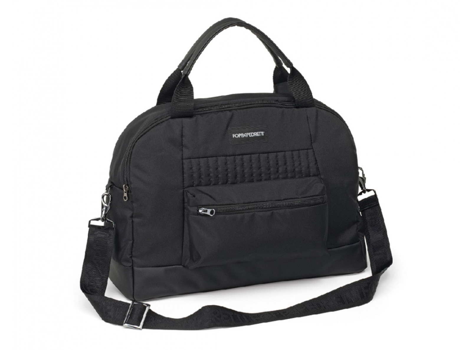 foto del prodotto borsa mamma con fasciatoio comfort foppapedretti colore nero con materassino