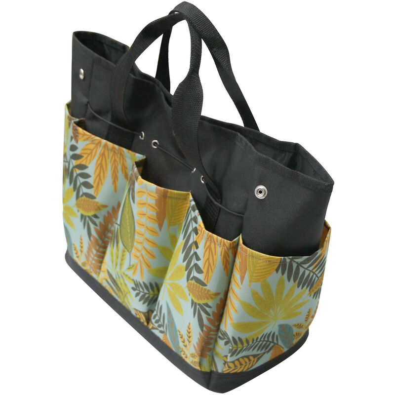 foto del prodotto borsa per attrezzi di grande capacit custodia per attrezzi da giardinaggio borsa portaoggetti per piantare fiori e colori fiore giallo