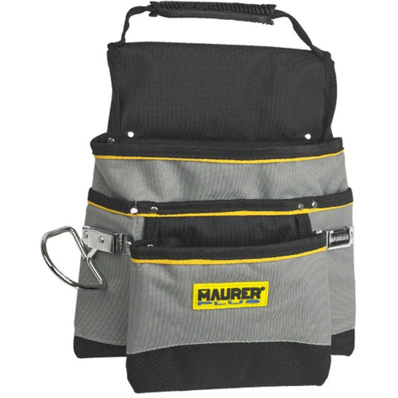 foto del prodotto borsa per carpentiere in nylon 7 tasche maurer antinfortunistica
