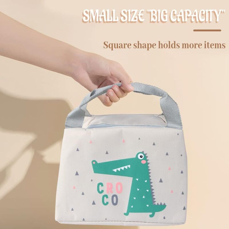 foto del prodotto borsa per il pranzo termica, borsa per il pranzo per bambini, borsa per il pranzo termica per mini bambini, borsa per il pranzo multiuso agnello 
