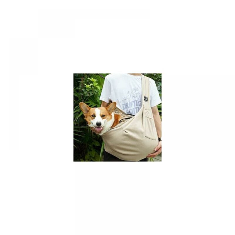 foto del prodotto borsa per il trasporto di cani borsa per il trasporto di animali domestici regolabile per animali di piccola e media taglia, perfetta per le attivit 