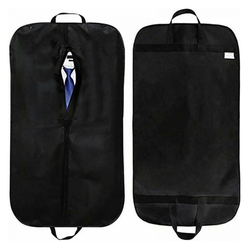foto del prodotto borsa porta abiti da 2 pezzi, set da viaggio pieghevole da 40 pollici con maniglia, protezione per abiti, 120x60 cm