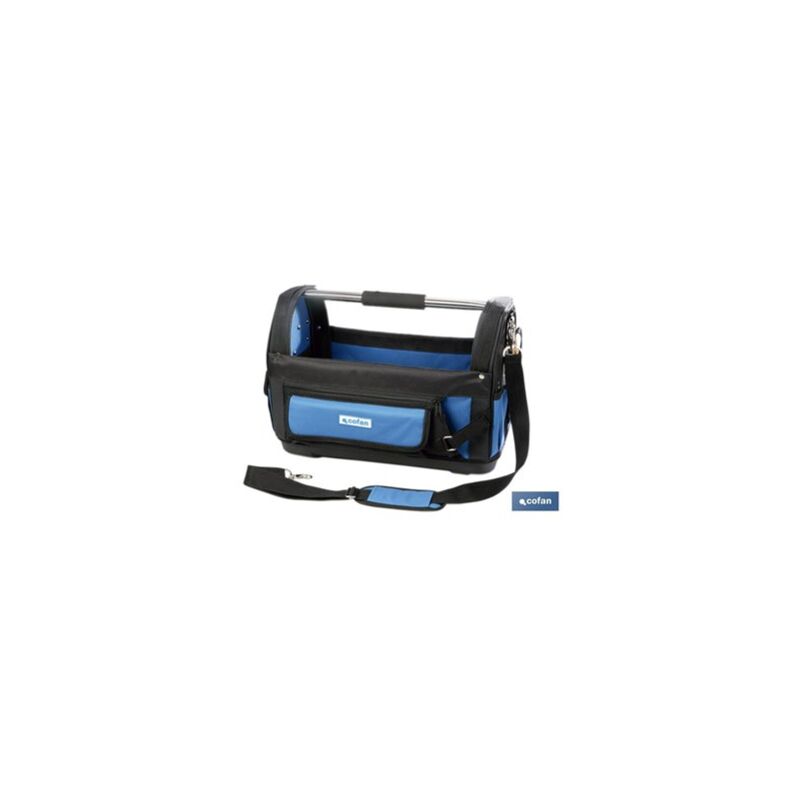 foto del prodotto borsa porta attrezzi aperta 49 x 25 x 35 cm