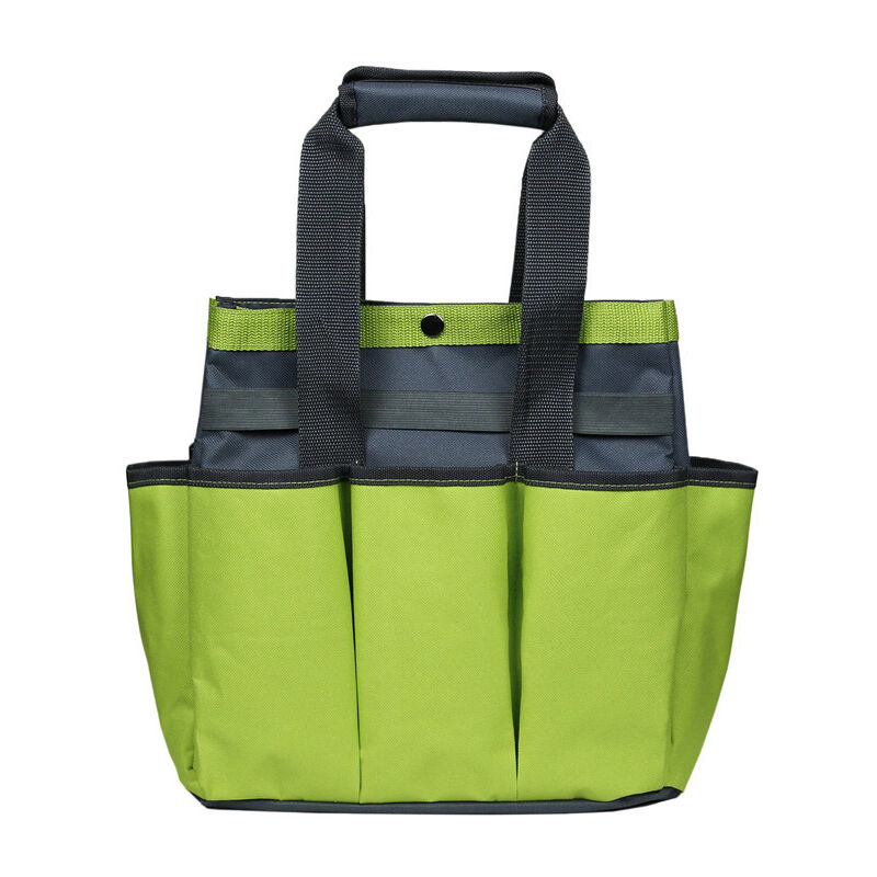 foto del prodotto borsa porta attrezzi da giardino in tessuto oxford, verde