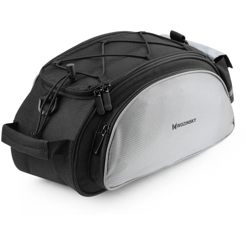 foto del prodotto borsa portabagagli per bicicletta con tracolla, 13 l, nera