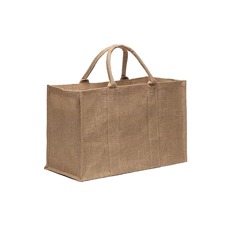foto del prodotto borsa portalegna in juta 64x29cm vigor