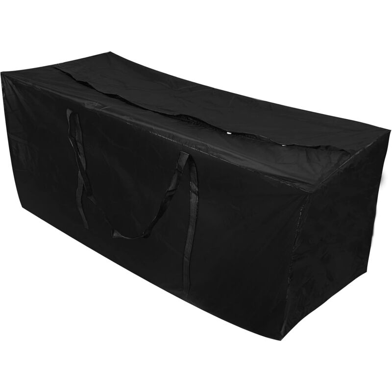 foto del prodotto borsa portaoggetti da giardino grande in tessuto oxford 210d, impermeabile, per mobili da giardino, con cerniera, leggera 173 76 51 cm 