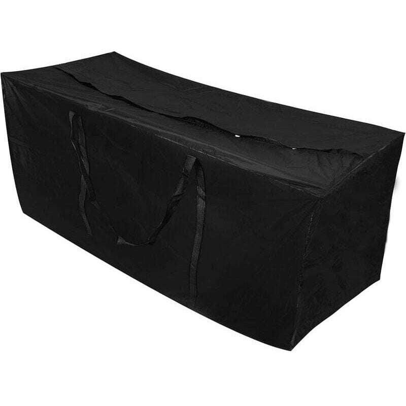 foto del prodotto borsa portaoggetti estremamente grande per mobili da giardino, cuscini, lenzuola, cuscini, borsa con manico, 210d oxford impermeabile 173x76x51cm 