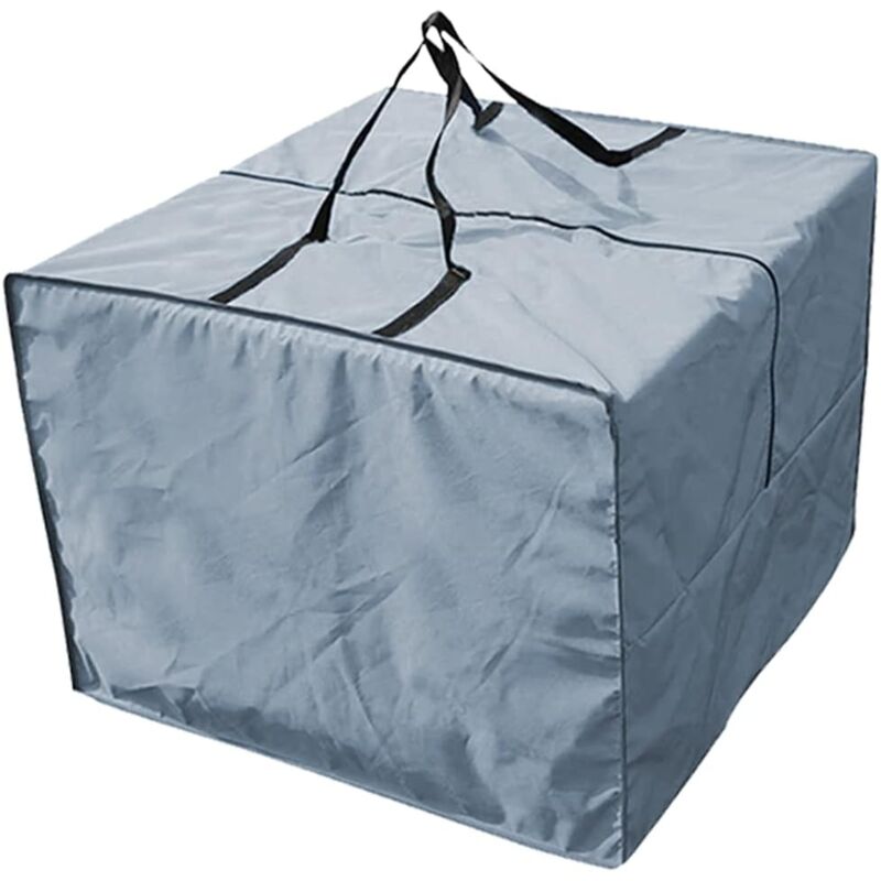 foto del prodotto borsa portaoggetti per cuscini borsa portaoggetti per cuscini da giardino 210d resistente, fodera per cuscini da esterno con cerniera, manici e