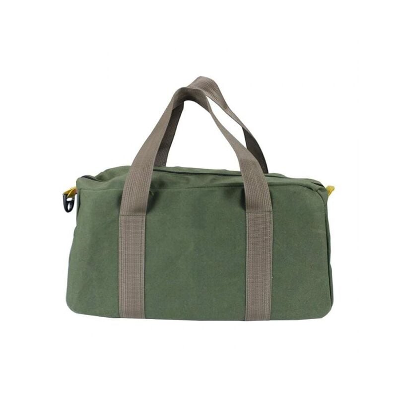 foto del prodotto borsa portautensili da 40x14x22cm verde da 16 pollici, borsa portautensili per impieghi gravosi, piccola borsa multiuso, borsa portautensili per