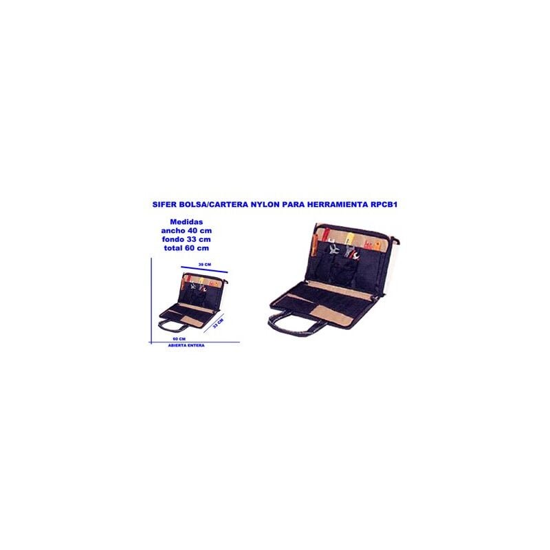 foto del prodotto borsa portautensili in nylon sifer rpcb1