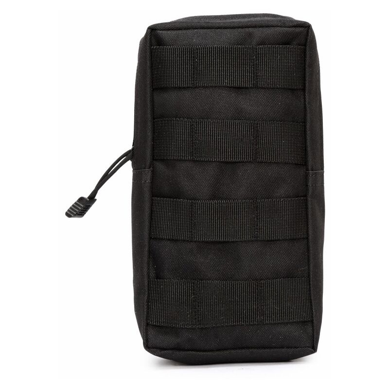 foto del prodotto borsa tattica, mini borsa militare, piccola borsa per accessori con sistema molle per caccia e trekking, nera sollbry
