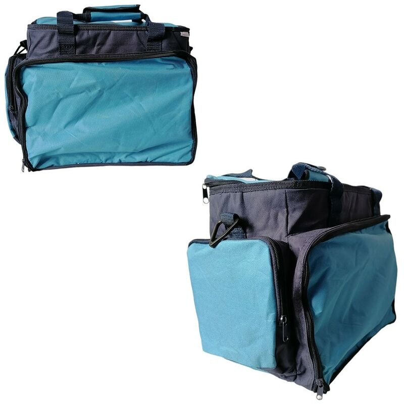 foto del prodotto borsa termica frigorifero tasche porta tutto per spiaggia mare pic nic tasca bibite fresche con maniglie e tracolla per alimenti