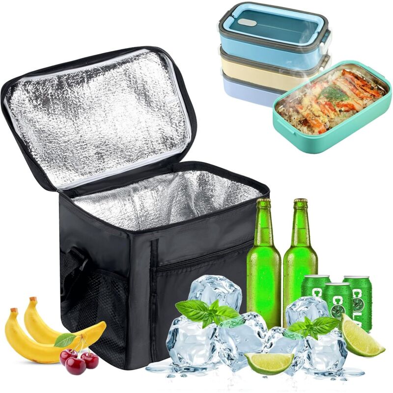 foto del prodotto borsa termica morbida piccola, borsa termica da 10 litri, borsa termica da picnic, borsa termica, borsa per il pranzo, piccola borsa termica da 10