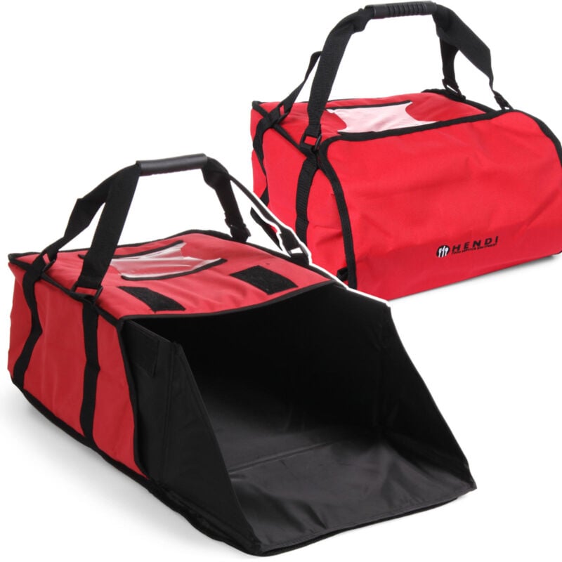 foto del prodotto borsa termica per il trasporto della pizza 45x45cm - hendi 709818