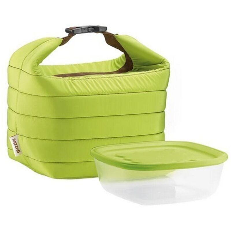 foto del prodotto borsa termica piccola con contenitore handy colore verde