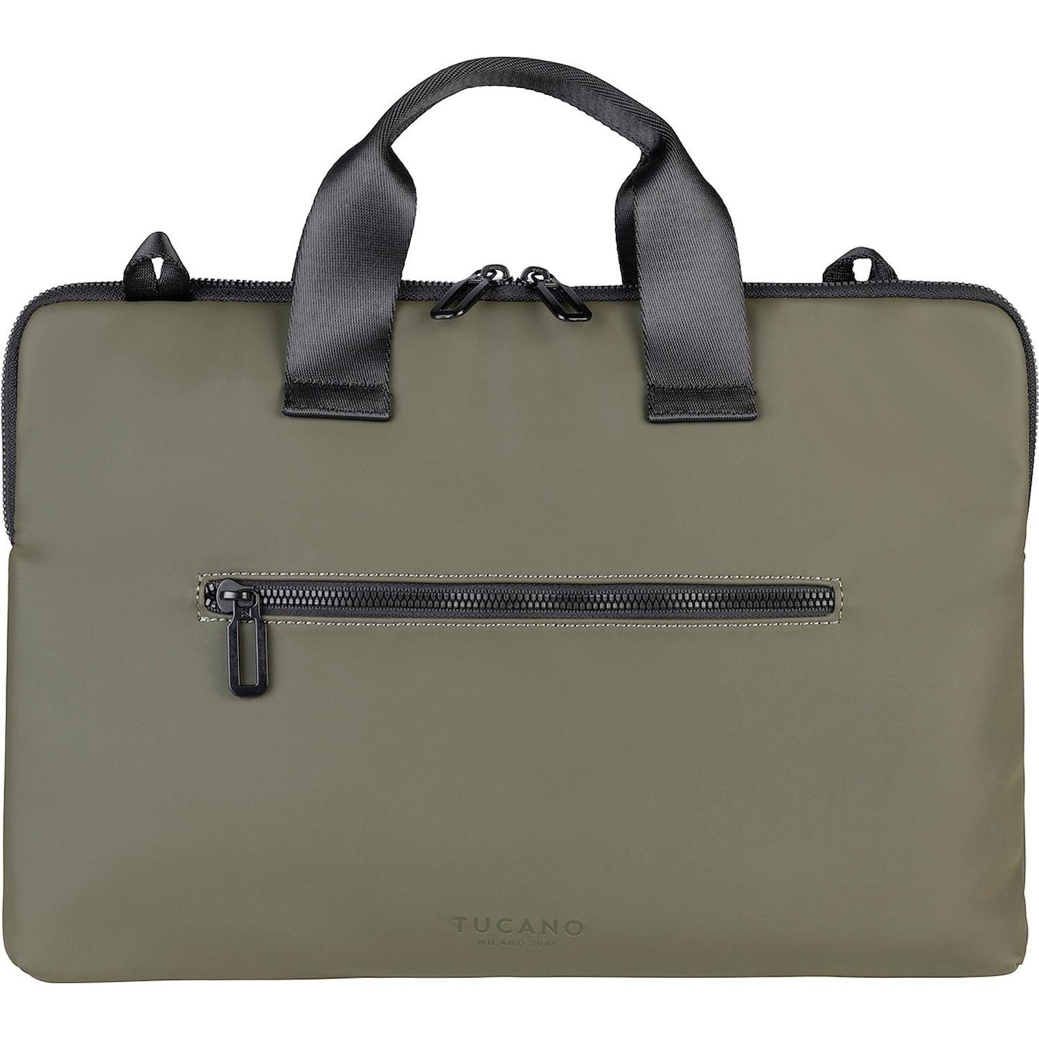 foto del prodotto borsa tucano gommo superslim per laptop 15,6 e macbook pro 16 verde militare