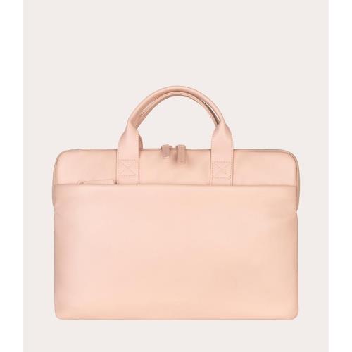 foto del prodotto borsa tucano isotta superslim 15,6, rosa, in morbido pu effetto pelle bsiso1516 pk