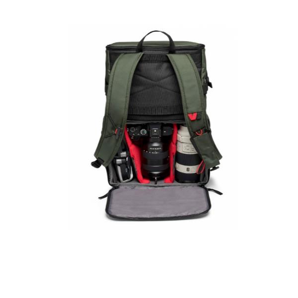 foto del prodotto borsa zaino street slim verde scuro mb ms2 bp