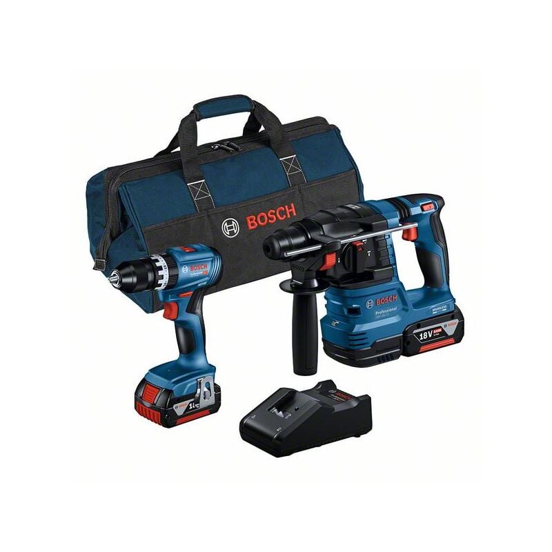 foto del prodotto bosch 0615a50039 kit avvitatore e tassellatore a batteria 18 v