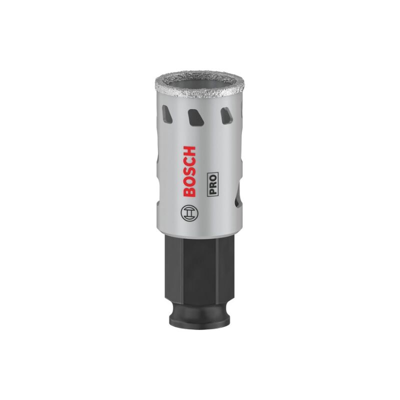 foto del prodotto bosch 1 sega a tazza pro tile power change plus per piastrelle dure, piastrelle morbide, 25 mm dediametro, accessorio professionale 