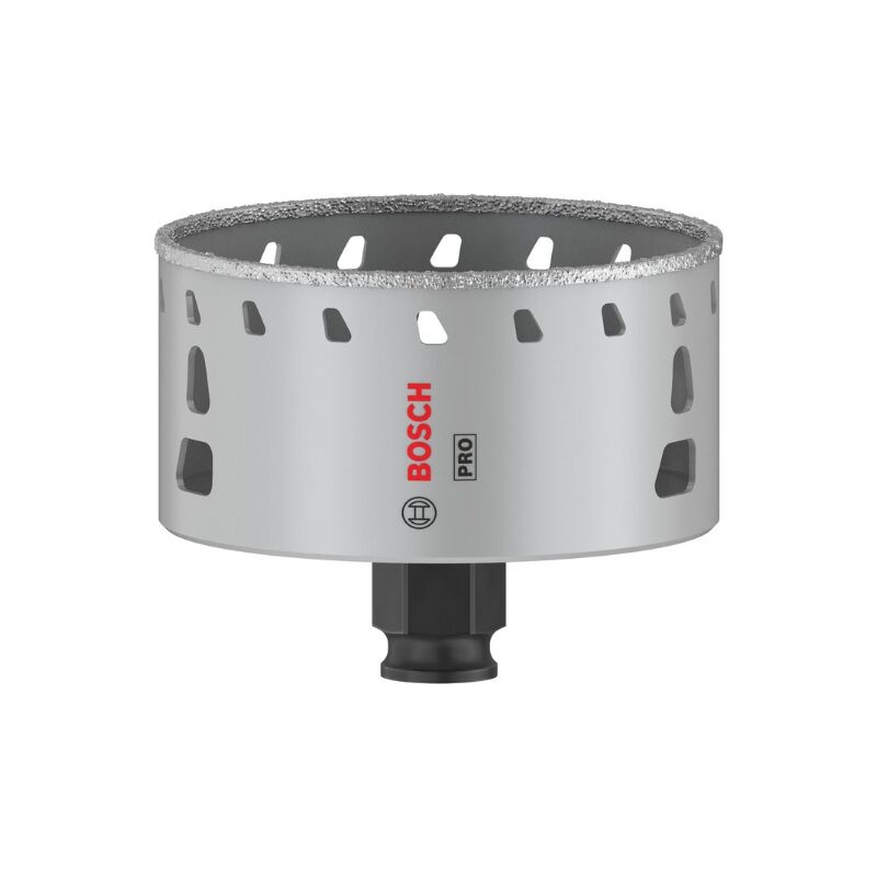 foto del prodotto bosch 1 sega a tazza pro tile power change plus per piastrelle dure, piastrelle morbide, 83 mm dediametro, accessorio professionale 