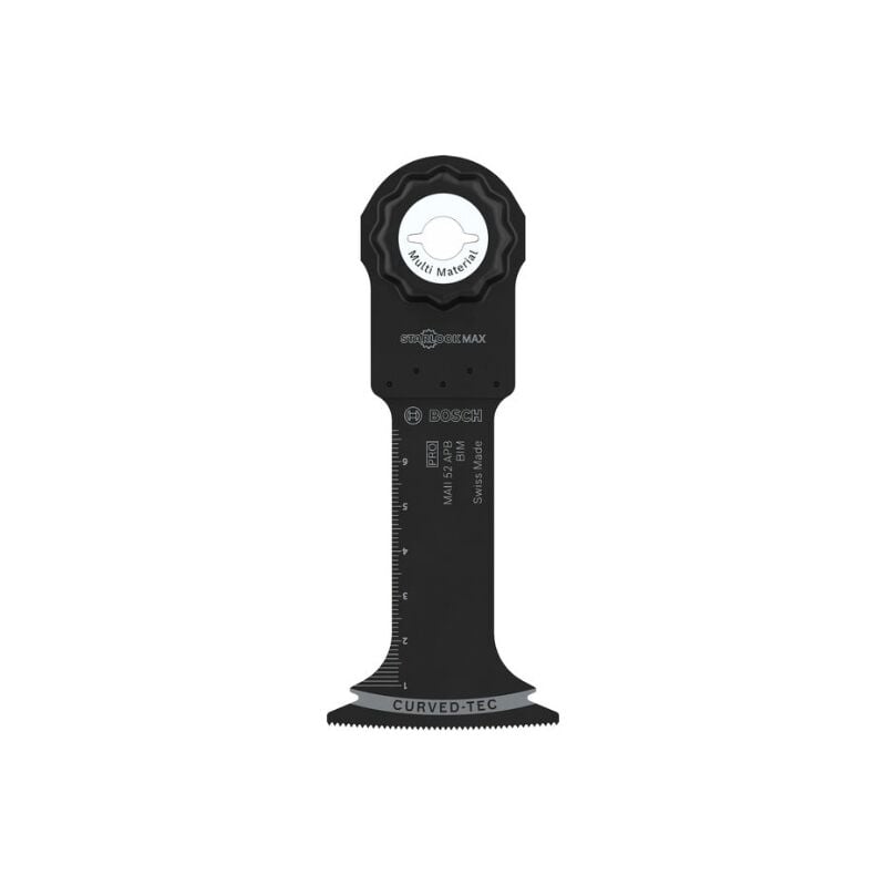 foto del prodotto bosch 1 x pro multi material maii 52 apb lama multifunzionale per legno con chiodi, sandwich di metallo, larghezza 52 mm, accessorio professionale 