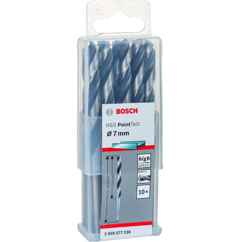 foto del prodotto bosch 10 punte per trapano 7x69x109mm