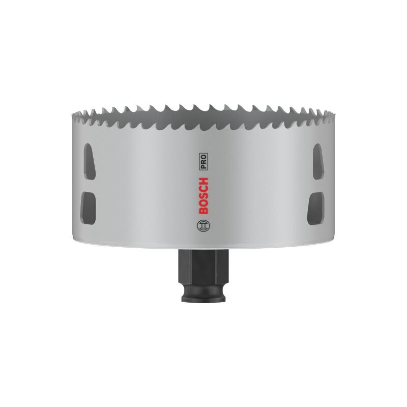 foto del prodotto bosch 1x crown saw pro multi material power change plus per legno tenero, cartongesso, 102 mm, accessori professionali per foratura 