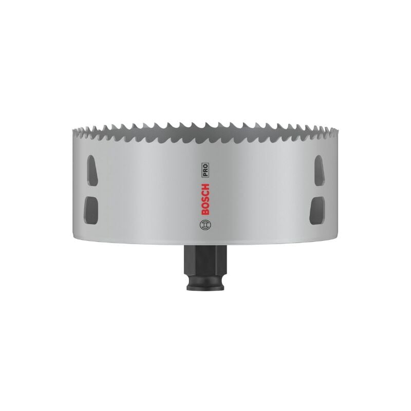 foto del prodotto bosch 1x crown saw pro multi material power change plus per legno tenero, cartongesso, 121 mm, accessori professionali per foratura 