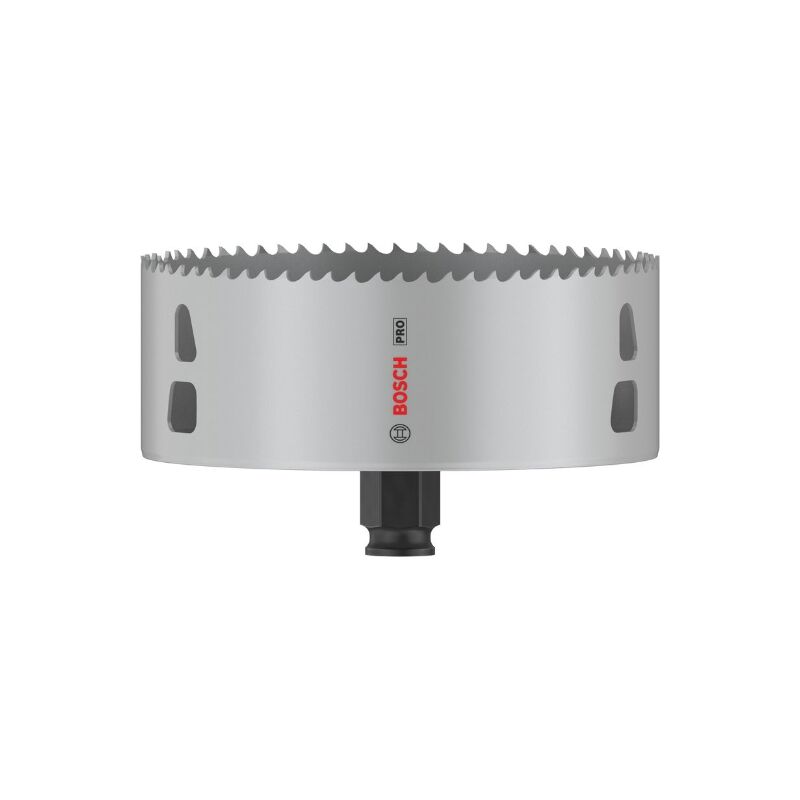 foto del prodotto bosch 1x crown saw pro multi material power change plus per legno tenero, cartongesso, 127 mm, accessori professionali per foratura 