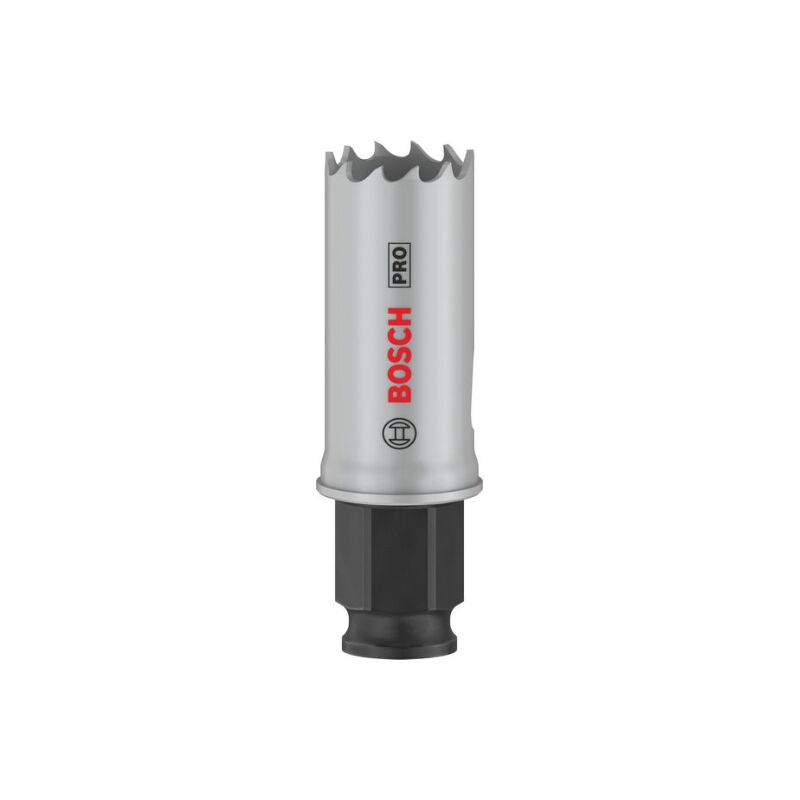 foto del prodotto bosch 1x crown saw pro multi material power change plus per legno tenero, cartongesso, 22 mm, foratura con accessori professionali 