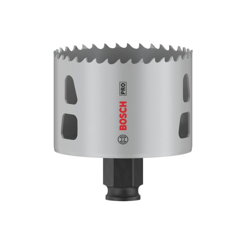 foto del prodotto bosch 1x crown saw pro multi material power change plus per legno tenero, cartongesso, 68 mm, accessori professionali per foratura 