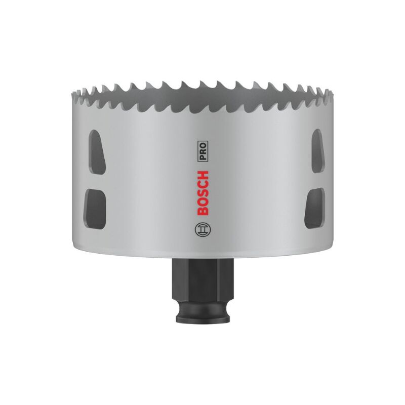 foto del prodotto bosch 1x crown saw pro multi material power change plus per legno tenero, cartongesso, 83 mm, accessori professionali per foratura 