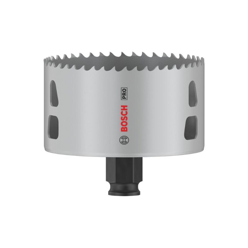 foto del prodotto bosch 1x crown saw pro multi material power change plus per legno tenero, cartongesso, 86 mm, accessori professionali per foratura 