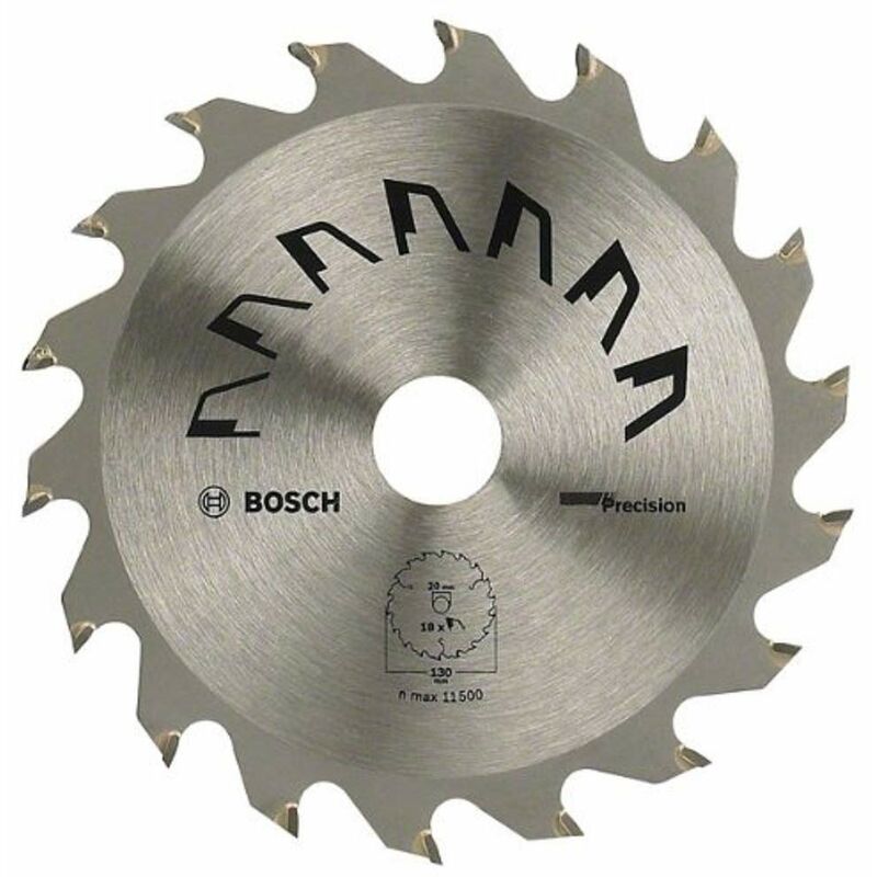 foto del prodotto bosch 1x lama per sega circolare precison per legno, 150 x 2.5 1.5 x 20 16 mm, 36 denti, atb, con 1x anello di riduzione 16 mm, accessori seghe