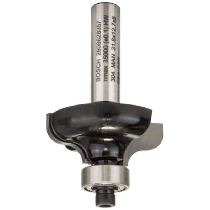 foto del prodotto bosch 2 608 628 357 - fresa per profilare g - 8 mm, r1 4,8 mm, d 31,8 mm, l 12,4mm, g 54 mm (confezione de 1)