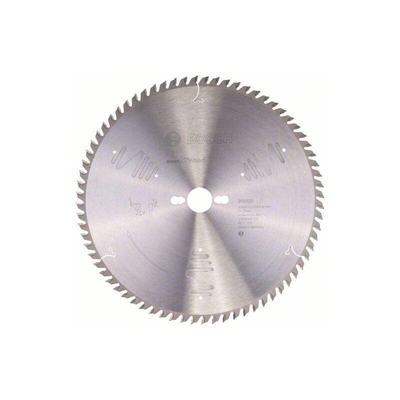 foto del prodotto bosch 2 608 642 510 lama de esperto per legno 300 x 30 x 3,2 mm, 72 confezione 1 