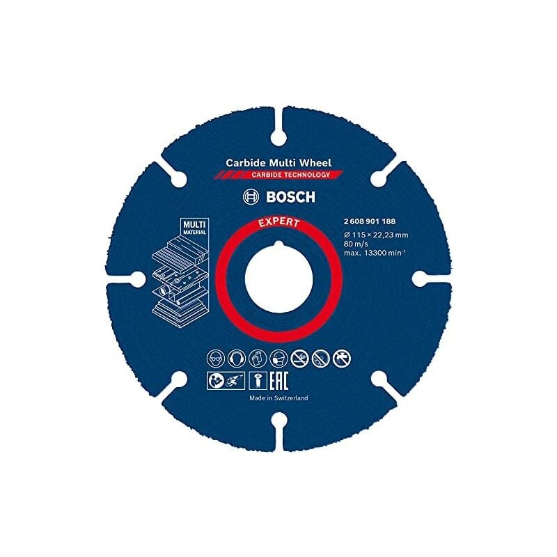 foto del prodotto bosch 2 608 901 188 disco de affilatura plastica, legno de disco da taglio de plastica, legno disco de taglio