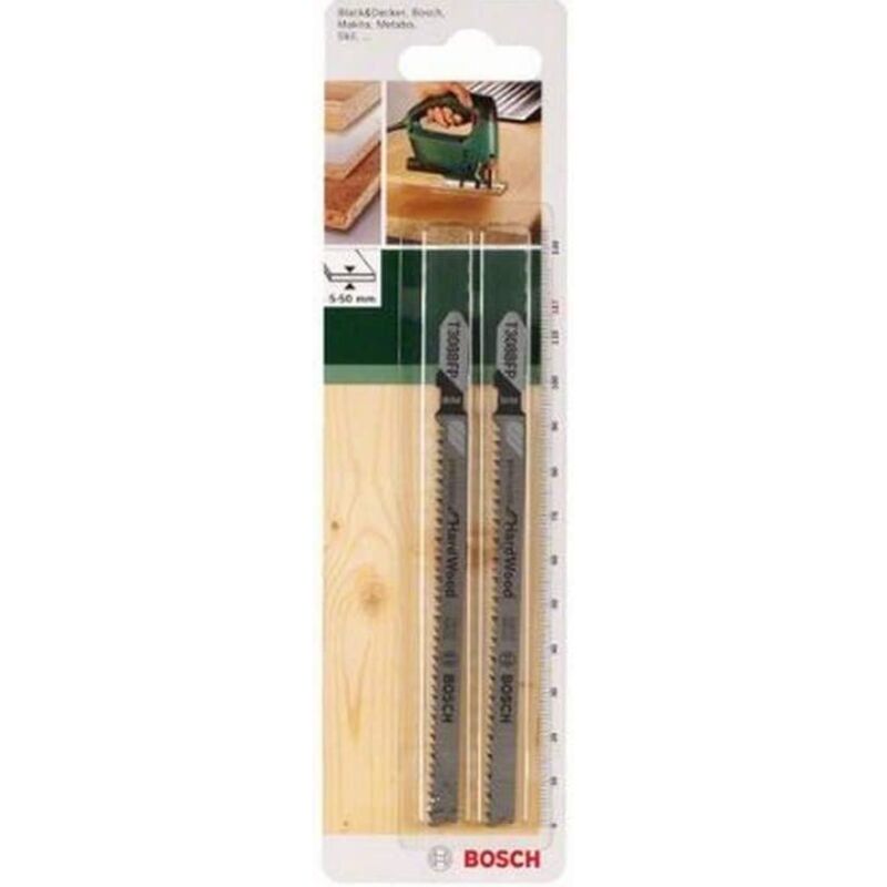 foto del prodotto bosch 2 lame seghetto t308bfp precision for hard wood