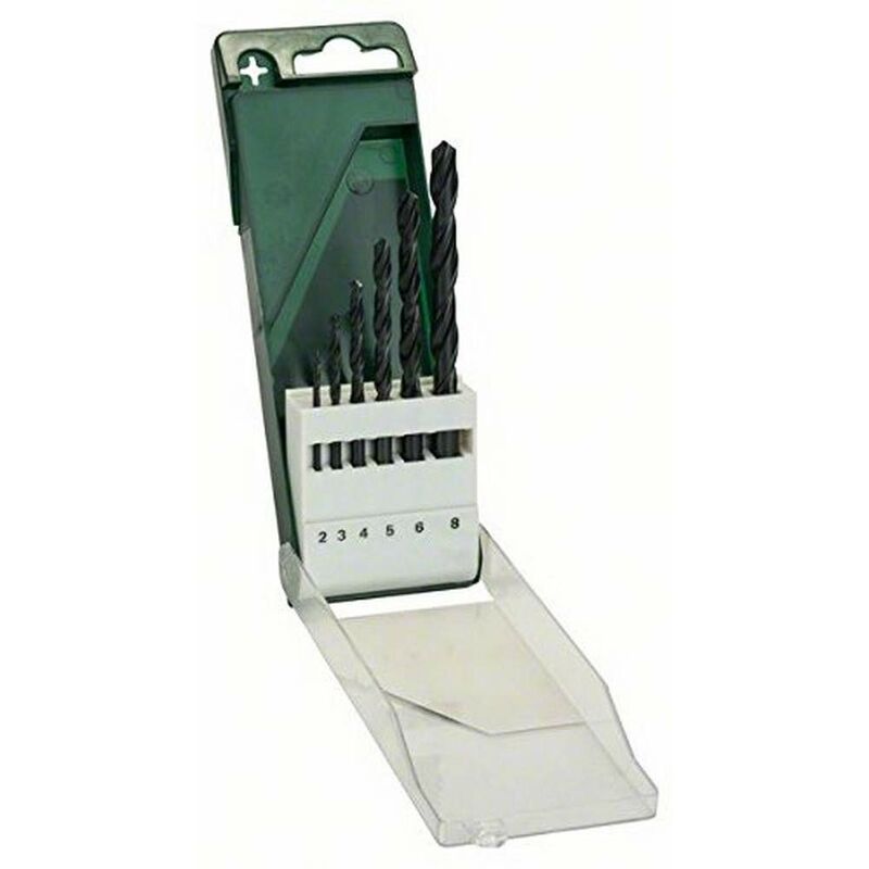 foto del prodotto bosch 2609255029 set di 6 punte da trapano in hss r