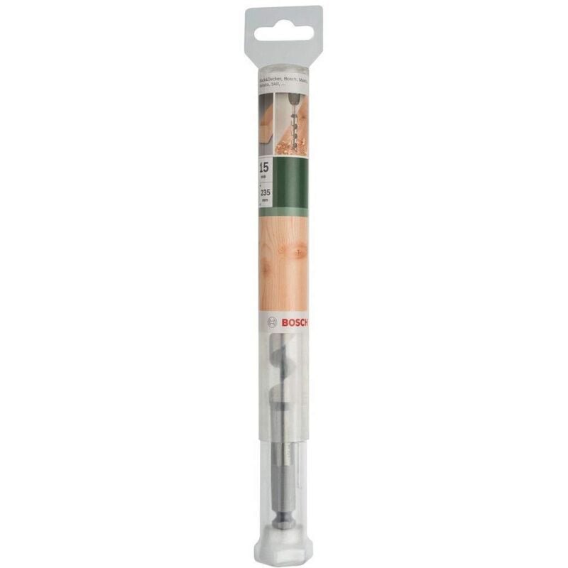 foto del prodotto bosch 2609255241 punta rastremata per legno con punta auto affilante, diametro 15 mm
