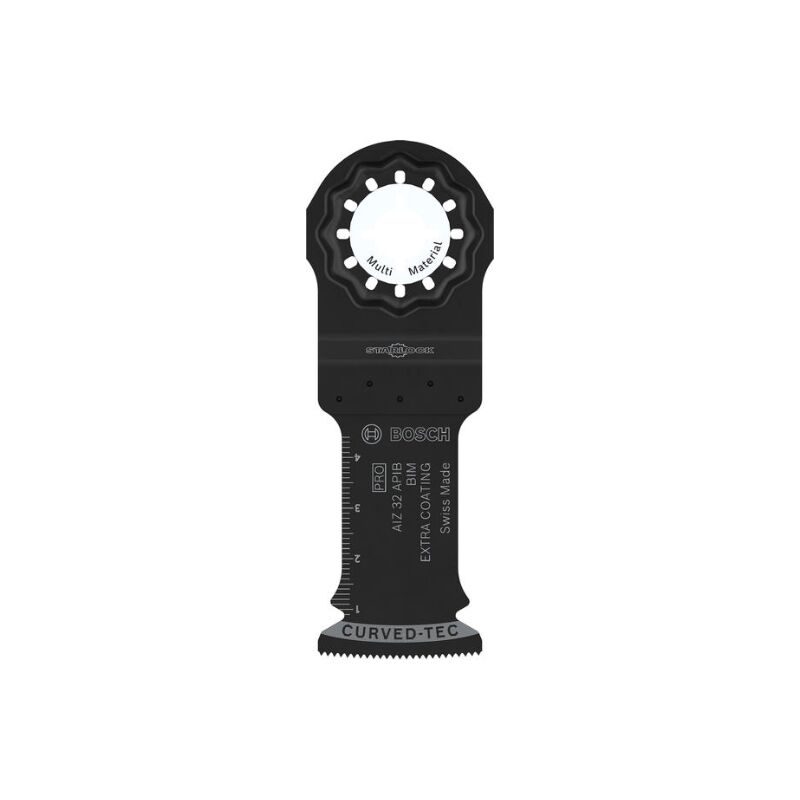foto del prodotto bosch 5 lame multimateriale aiz 32 apib per utensili multiuso per legno con chiodi, sandwich di metallo, larghezza 32 mm, utensile multiuso