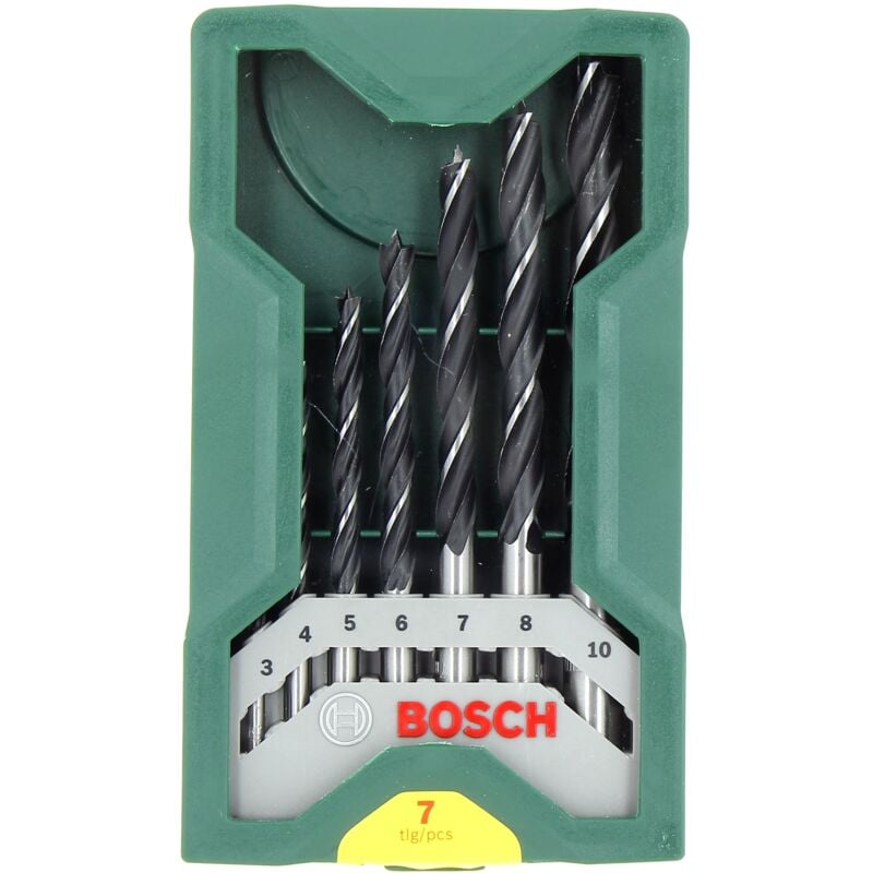 foto del prodotto bosch 7 mini scalpelli per legno x line per trapano