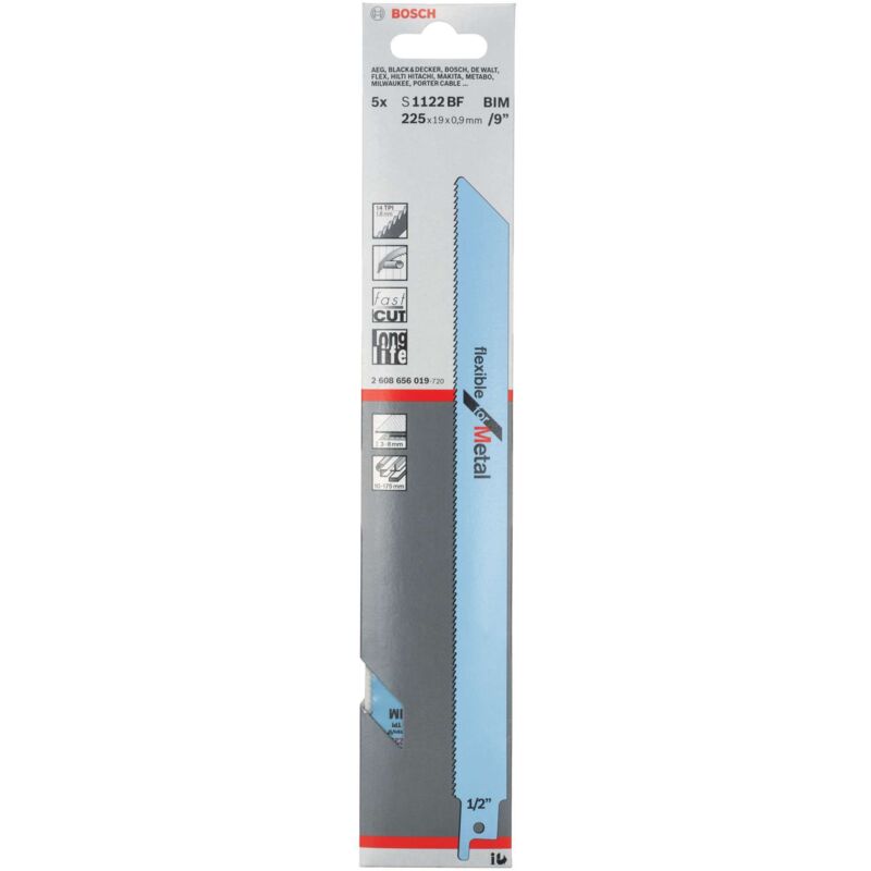 foto del prodotto bosch a 5 lame s1122 bf per lamiera per sega