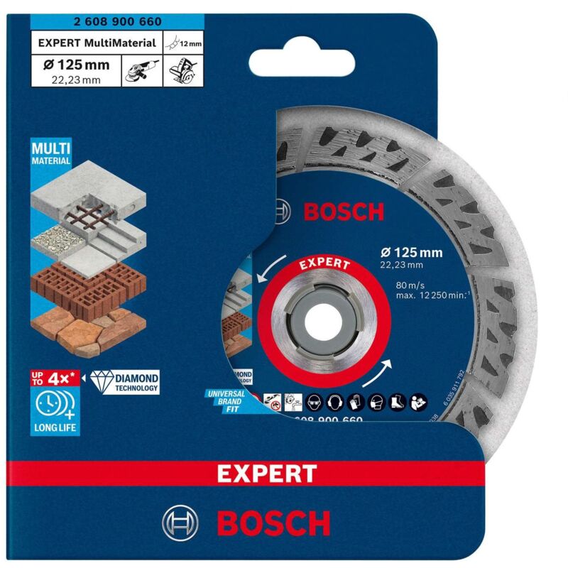 foto del prodotto bosch a disco diamantato expert d 125 mm