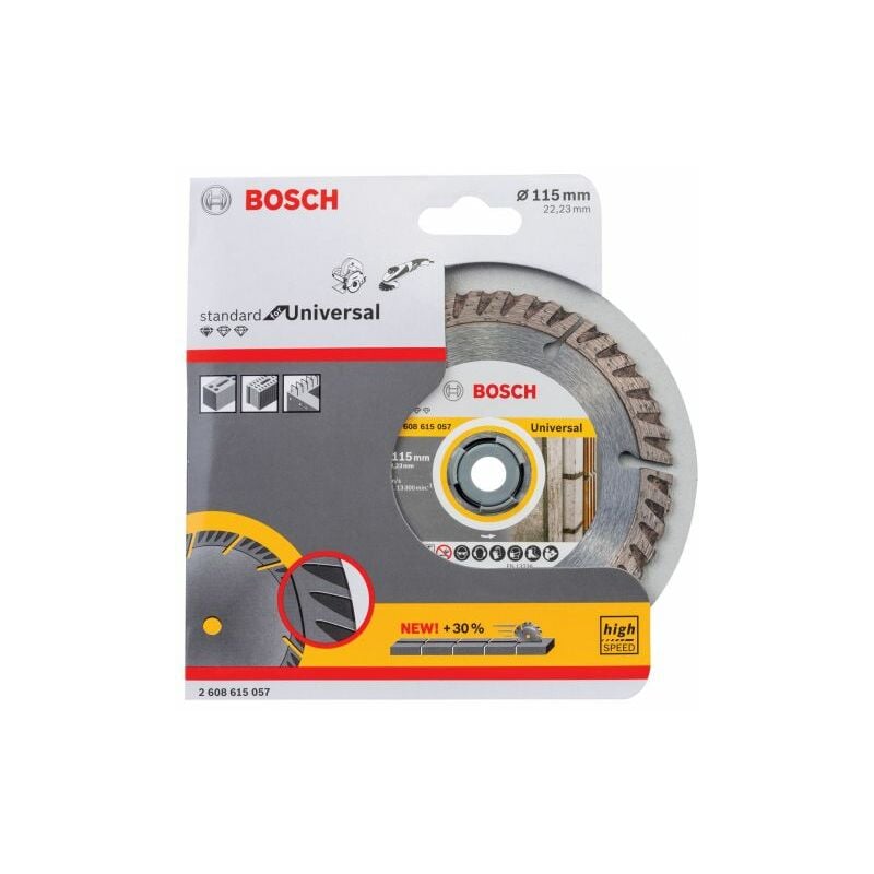 foto del prodotto bosch a disco diamantato standard d 115 mm