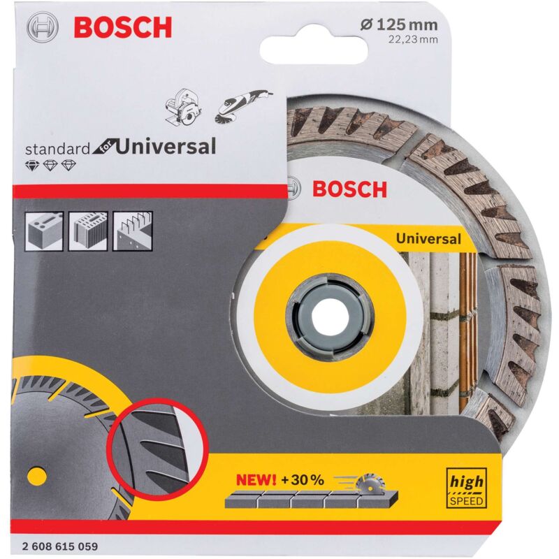 foto del prodotto bosch a disco diamantato standard d 125 mm