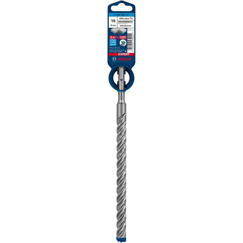 foto del prodotto bosch a punta sds plus 7x expert 16x200 265 mm