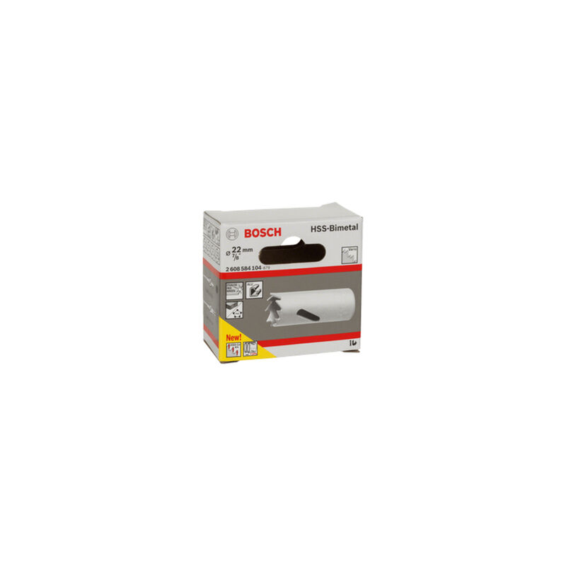 foto del prodotto bosch a sega a tazza bimetallica hss d 22